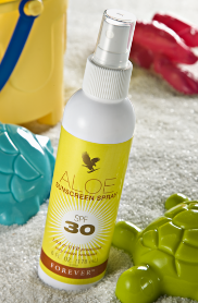 aloe sunscreen spry